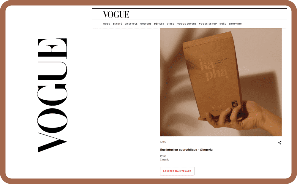Vogue présente Gingerly