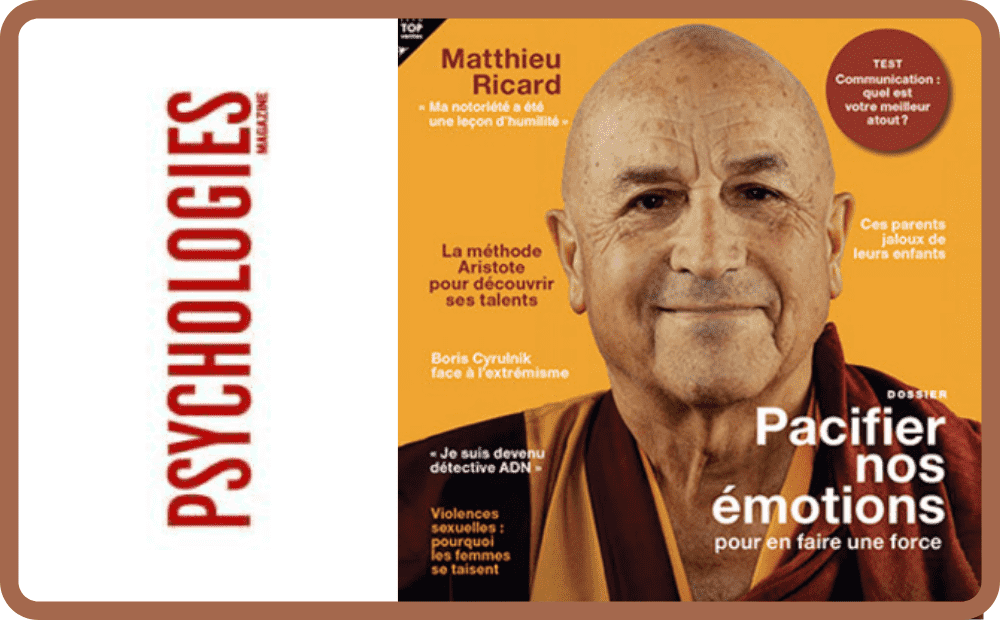 Le Psychologies Magazine donne la parole à Aurélie