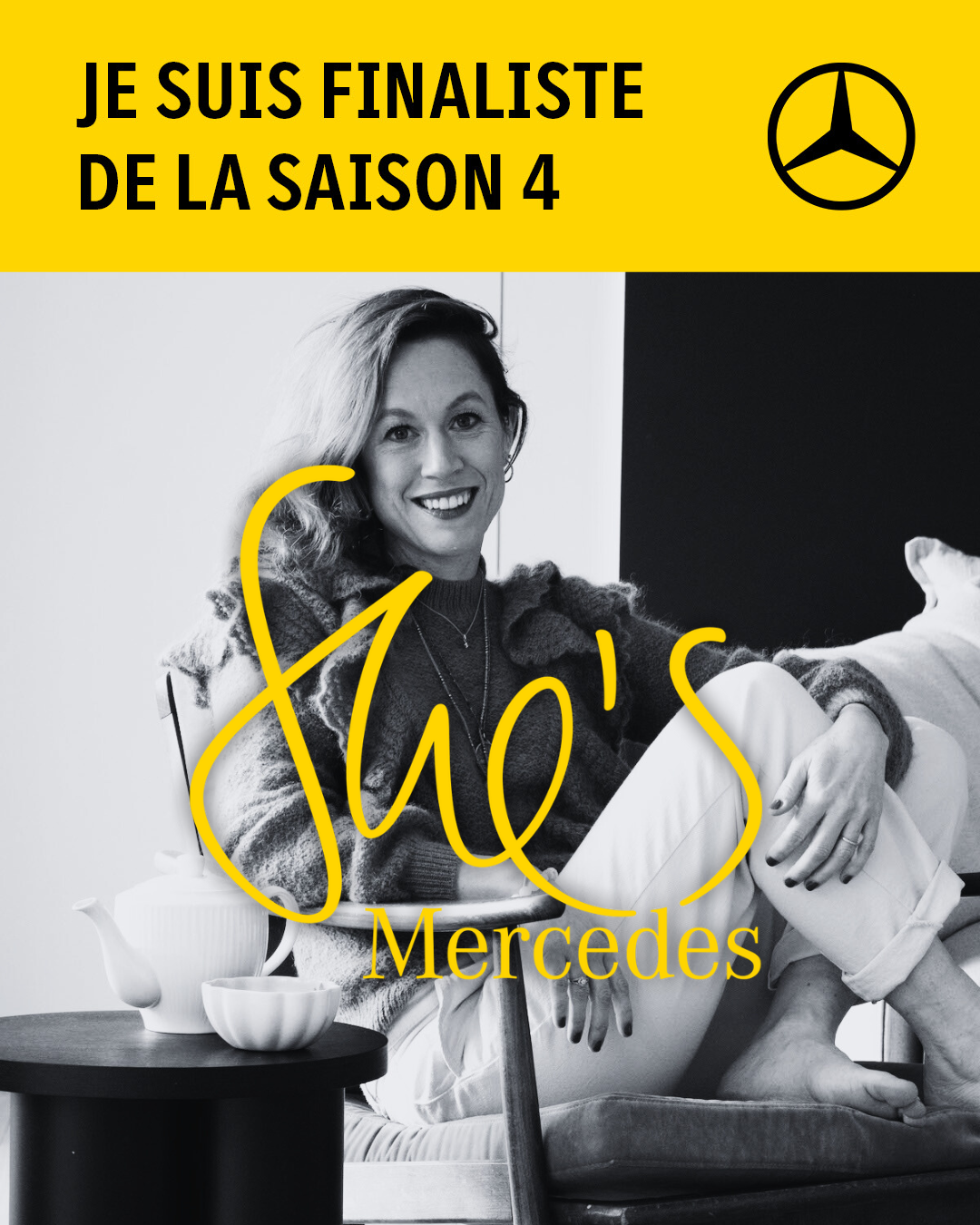 Gingerly, finaliste du programme She's Mercedes