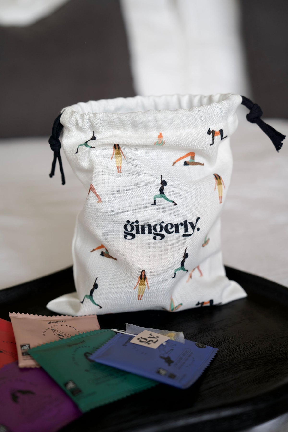 Pochon cadeau Tisanes bien-être 30 sachets bio (6 saveurs)